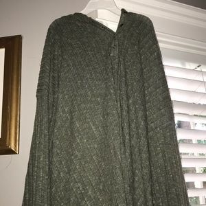 Soft greenish grey sweater